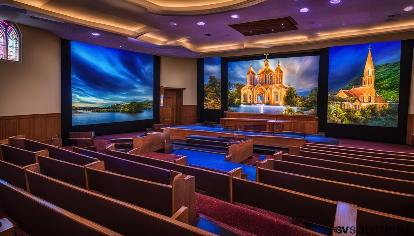 LED Wall for Church in Jacksonville