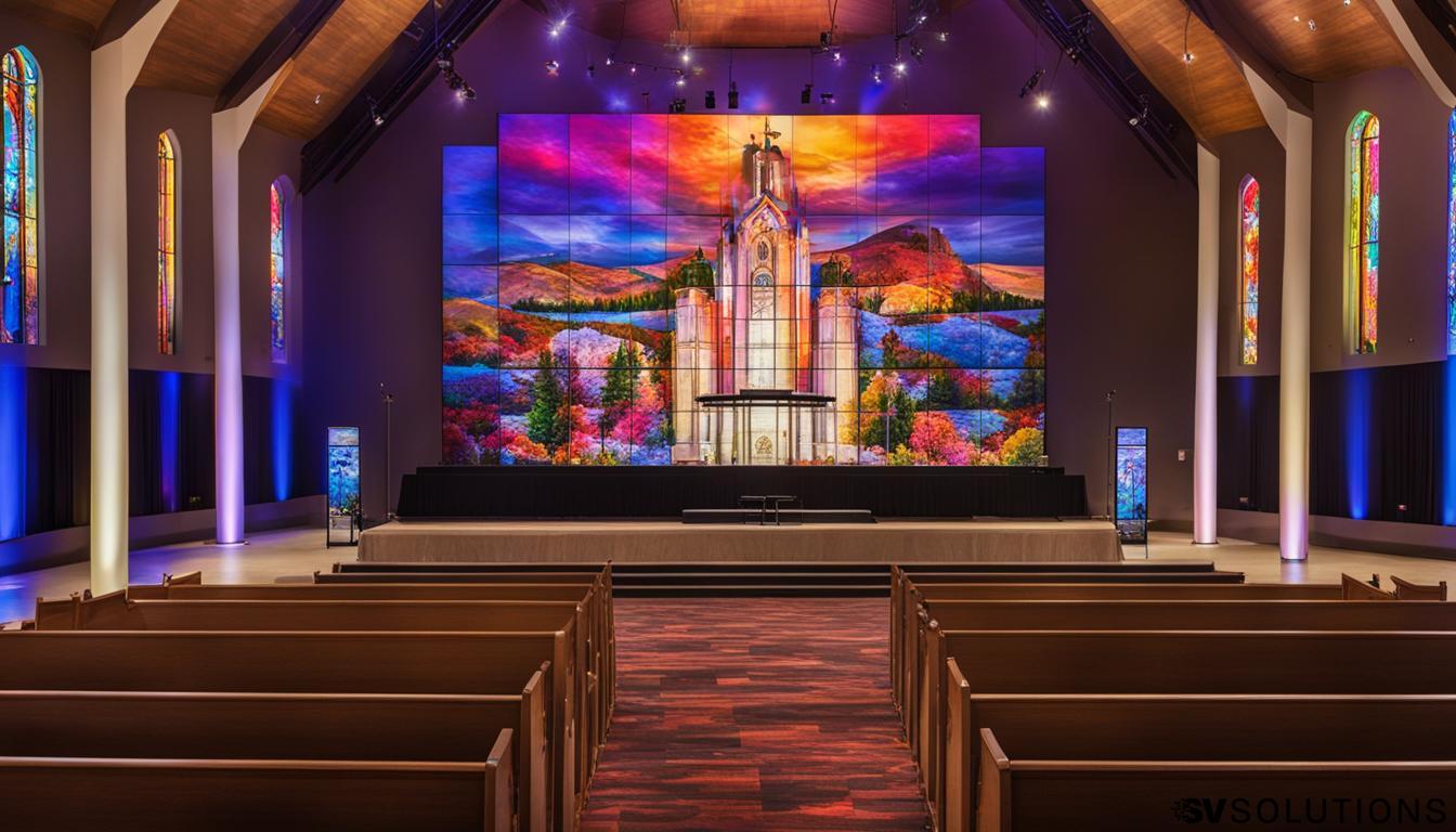 LED Wall for Church in Lakewood