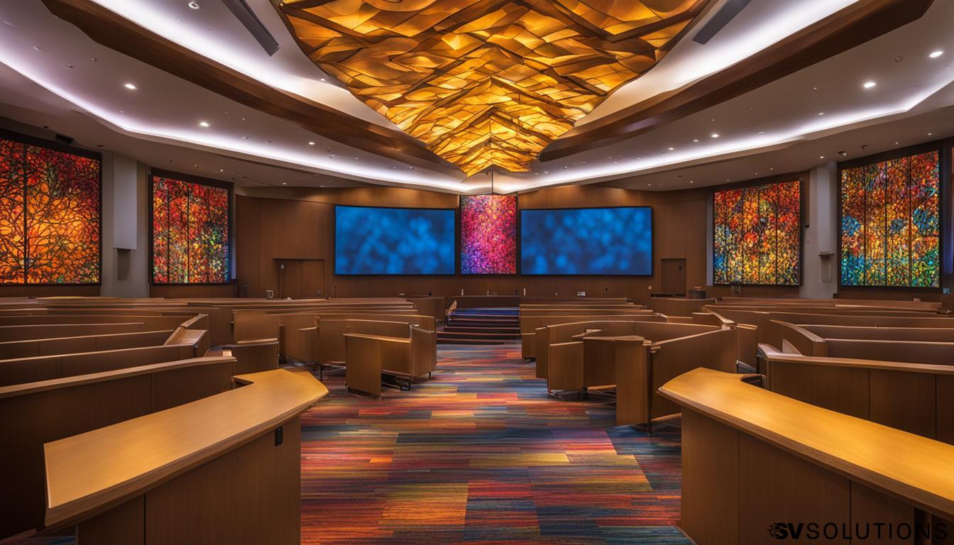 LED Wall for Church in Lawrence