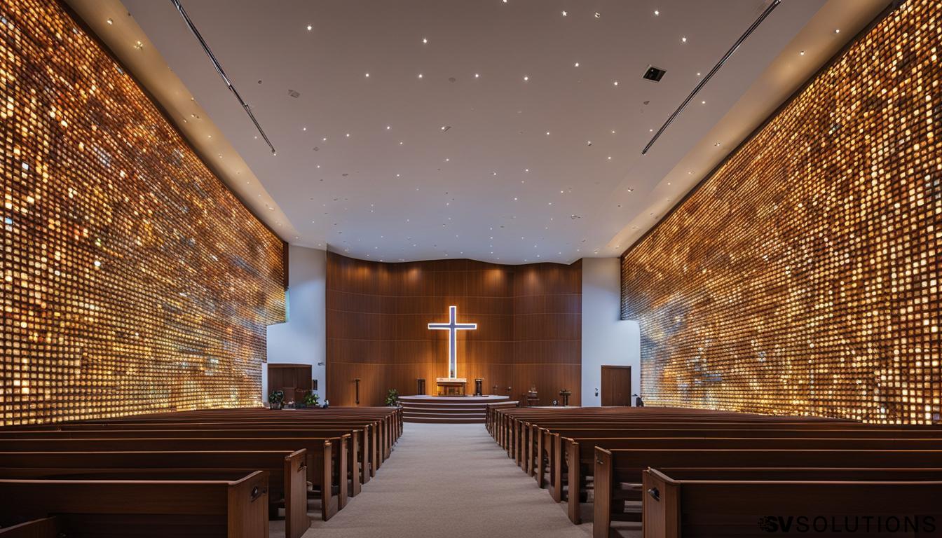 LED Wall for Church in Little Rock