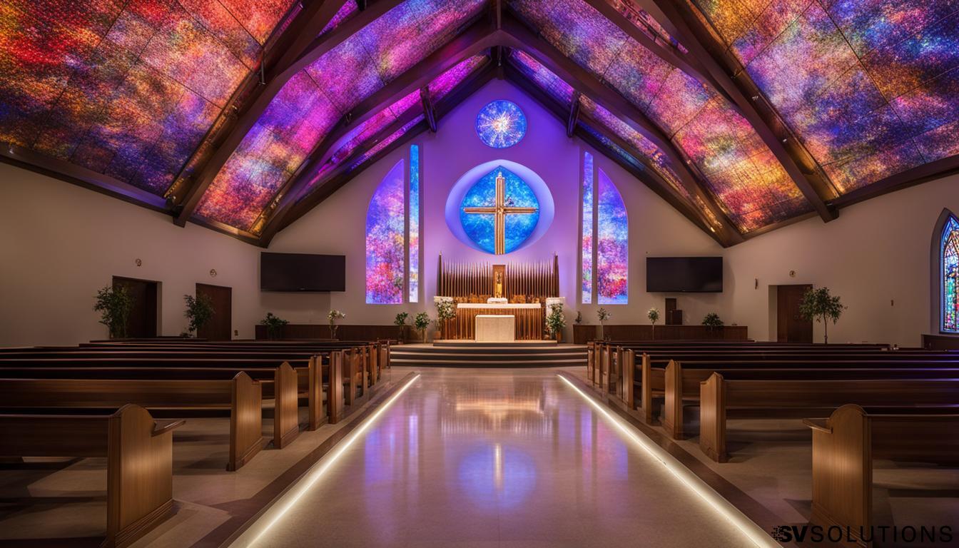 LED Wall for Church in Malden