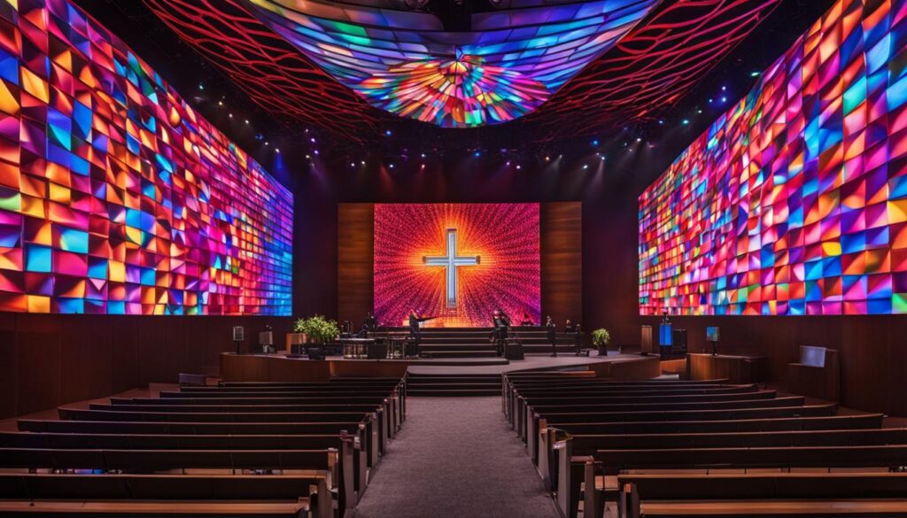 LED wall for church in Marietta LED wall for church in Marietta