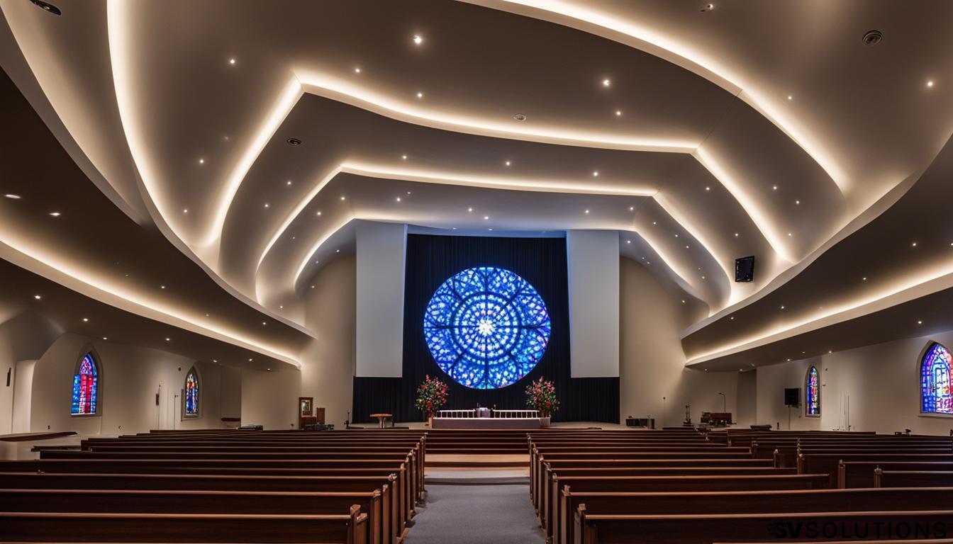 LED Wall for Church in New Bedford