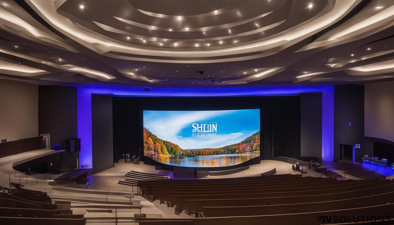 LED Wall for Church in North Little Rock