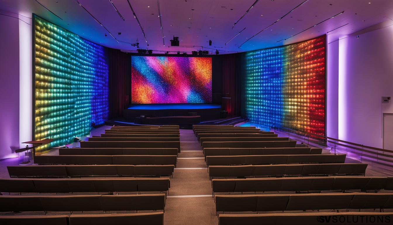 LED Wall for Church in Raleigh