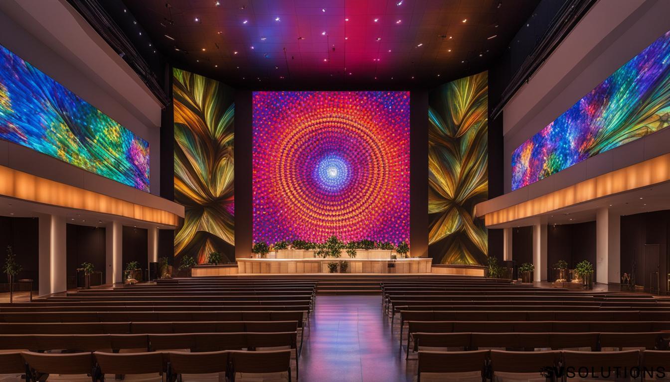 LED Wall for Church in Savannah