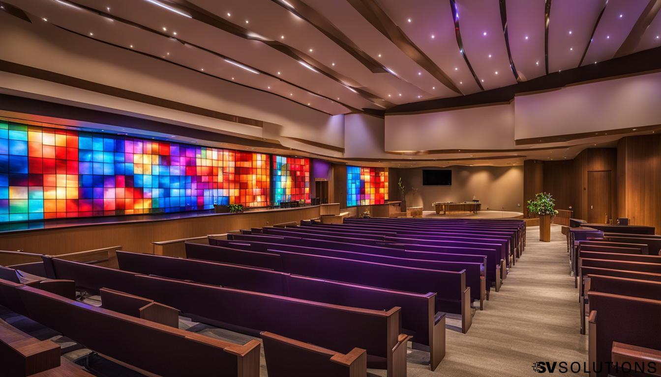 LED Wall for Church in Springdale