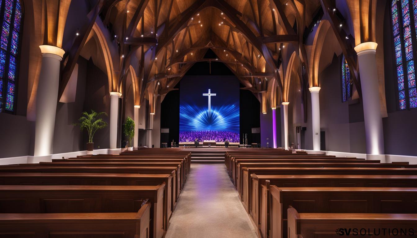 LED Wall for Church in Taunton – Elevate Your Worship Experience with Sound & Video Solutions