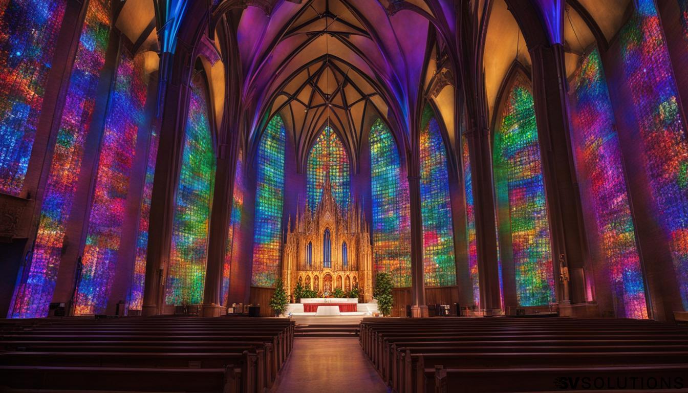 LED Wall for Church in Texarkana