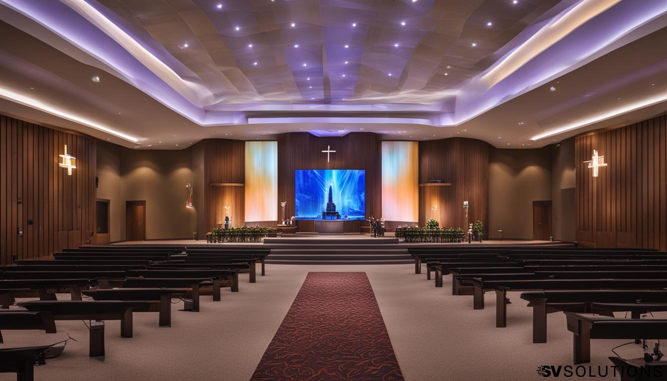 LED Wall for Church in Toms River