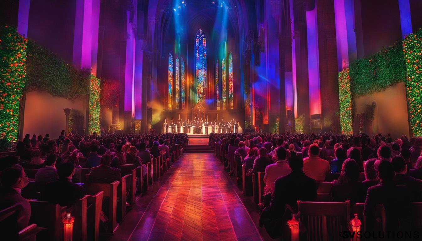 LED Wall for Church in Trenton