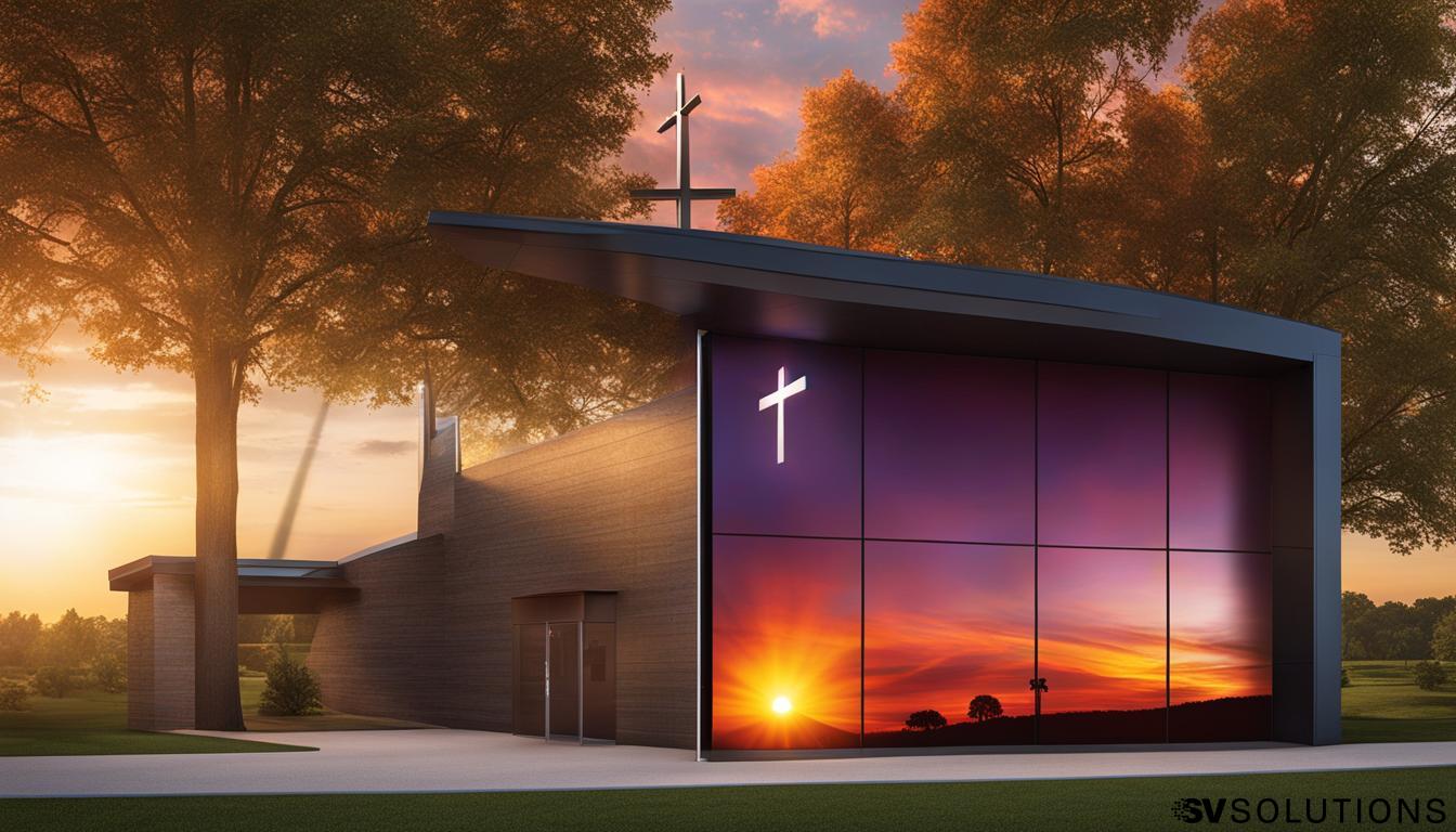 LED Wall for Church in Tuscaloosa