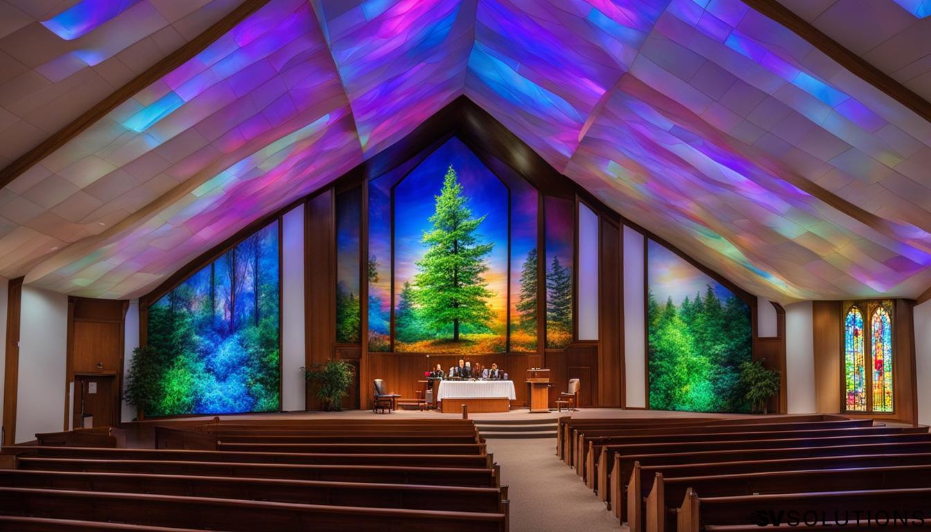 LED Wall for Church in Warner Robins