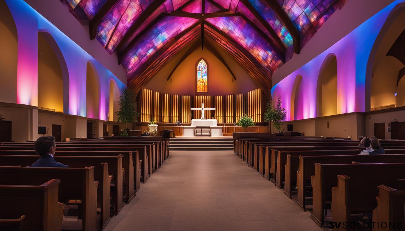 LED Wall for Church in Woodbridge