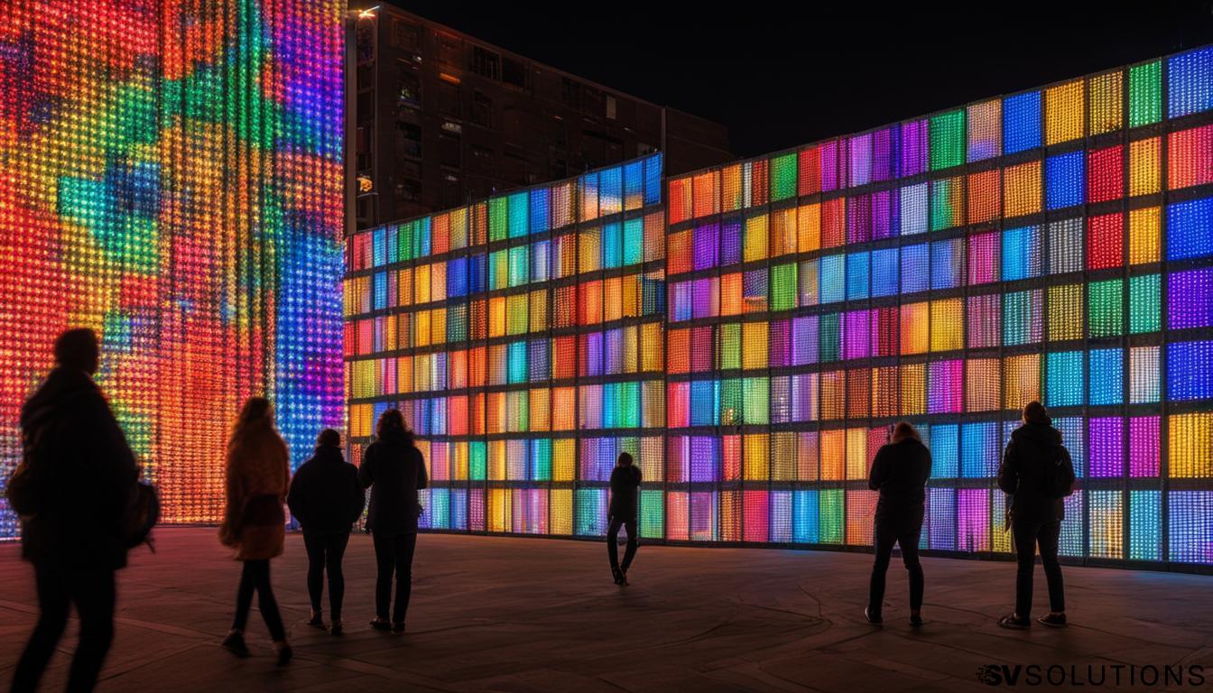 Experience Vibrant Visuals with the High-Quality LED Wall in Burlington