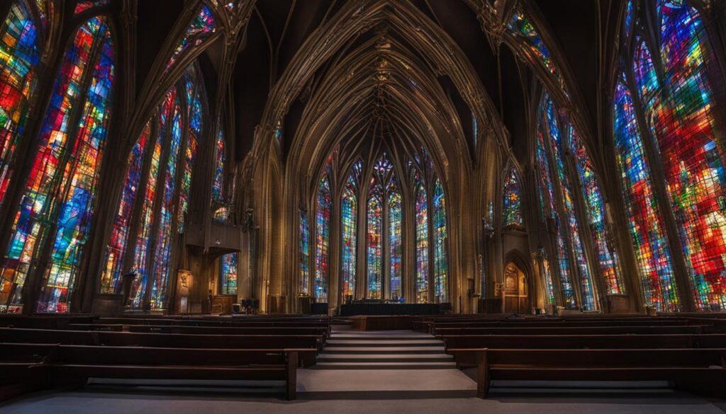 LED wall installation