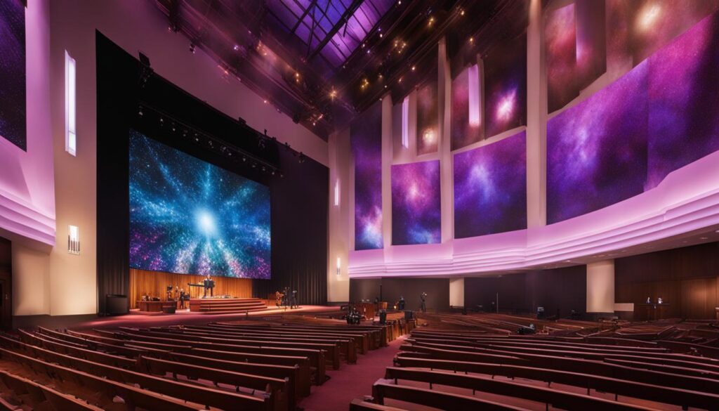 LED walls for transforming worship experiences LED walls for transforming worship experiences