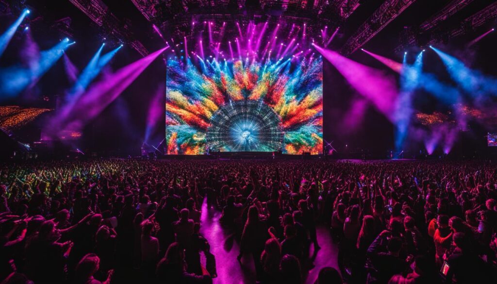 Lakewood LED screen for events