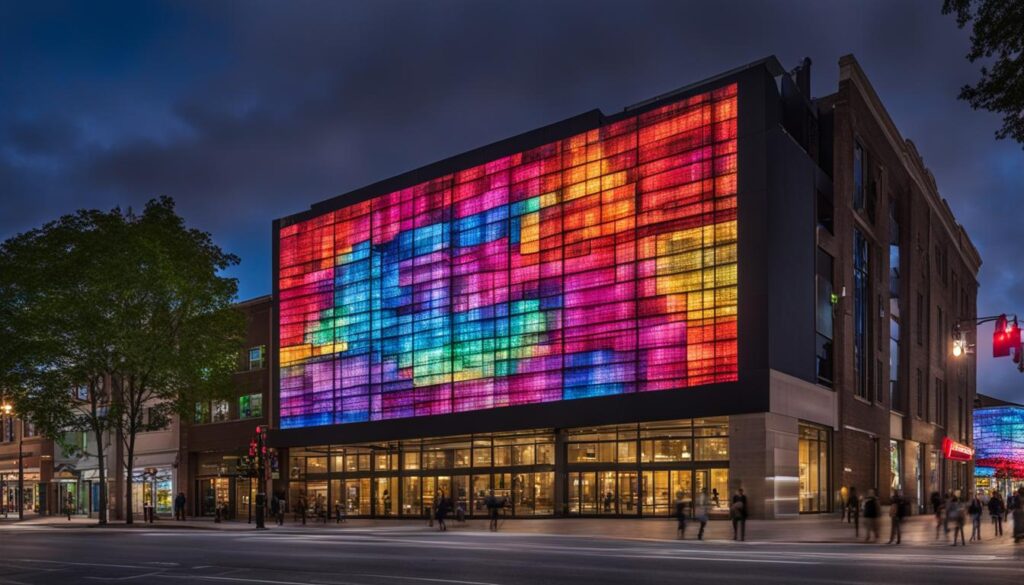 Large LED Wall Large LED Wall