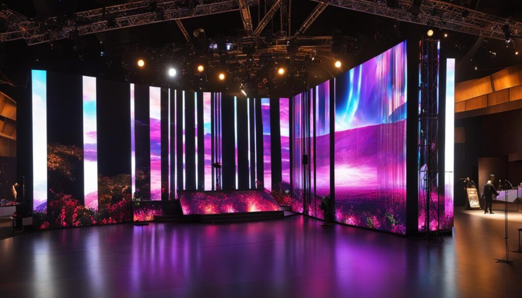 Large LED Wall