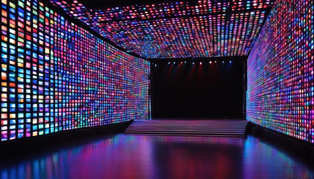 Large LED Wall
