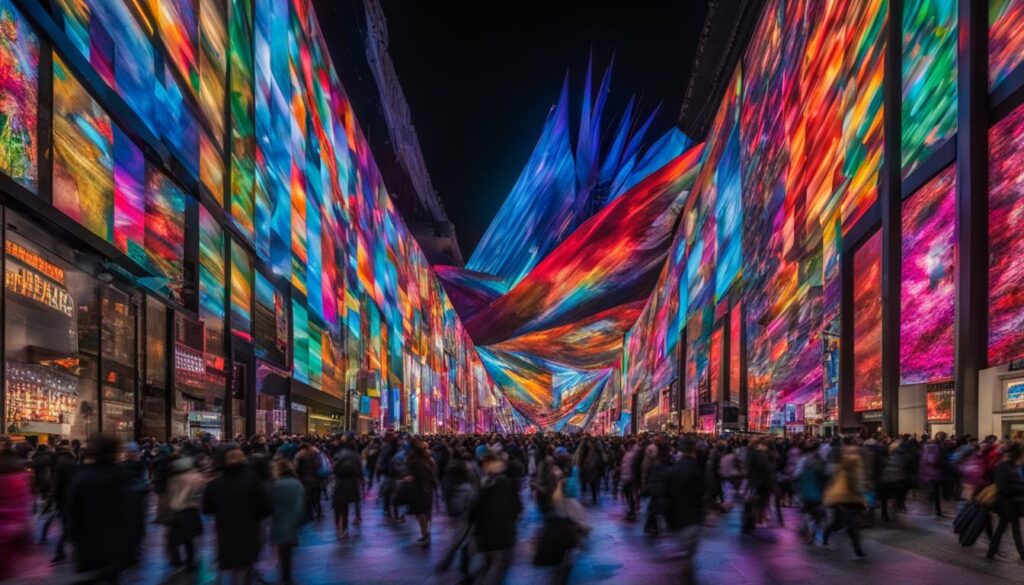 Large LED Wall Display