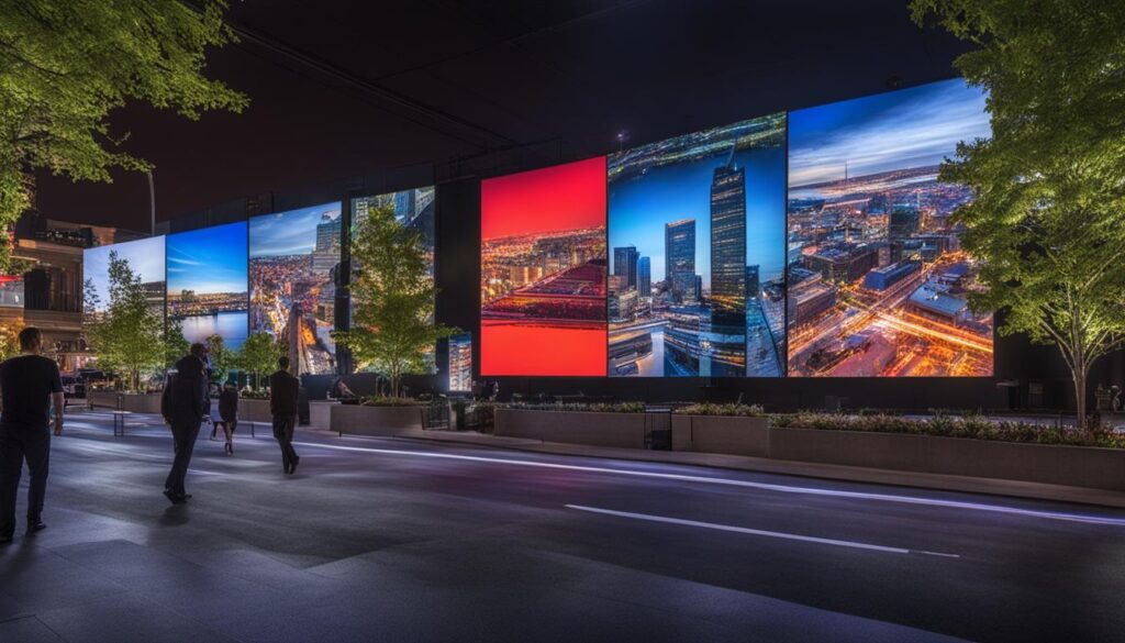 Large LED Wall System Large LED Wall System