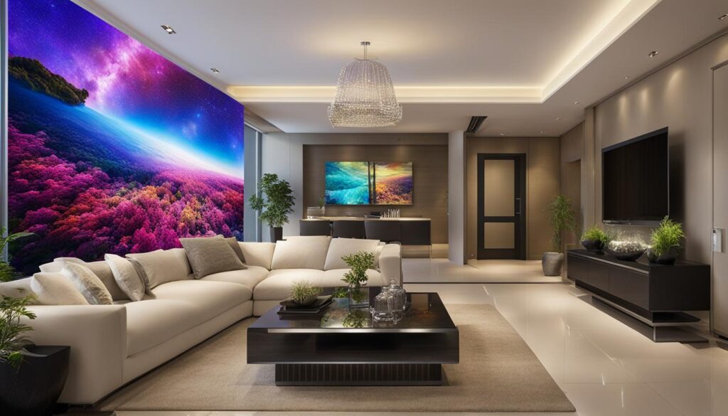 Large LED wall Large LED wall