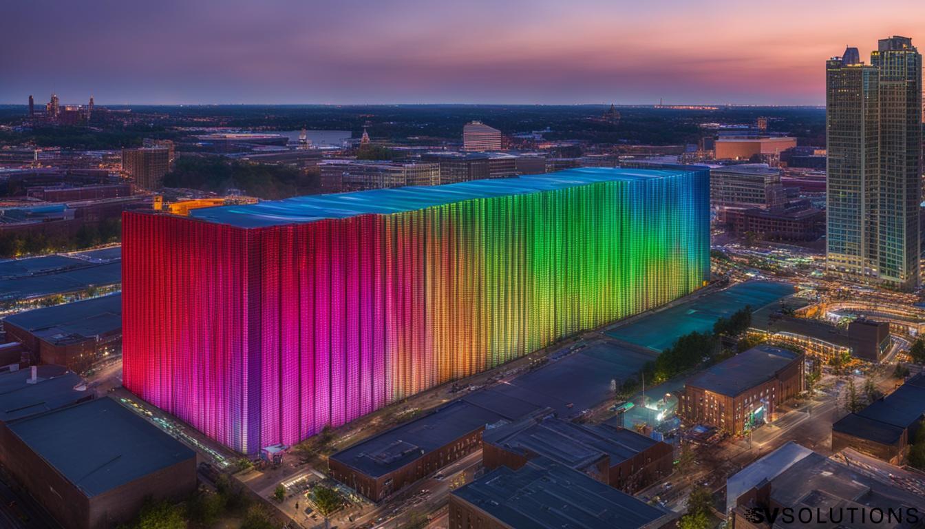 Large LED Wall System in Bessemer