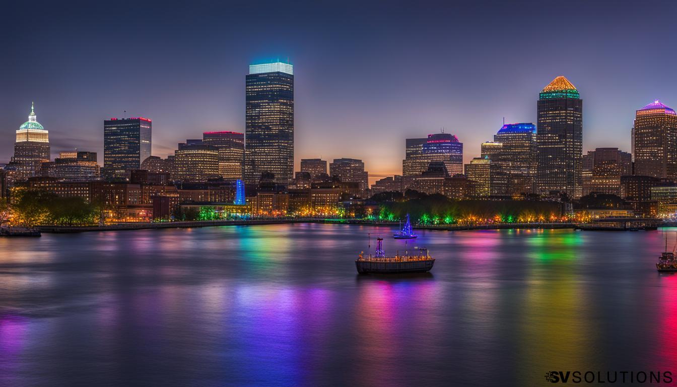 Large LED Wall System in Boston