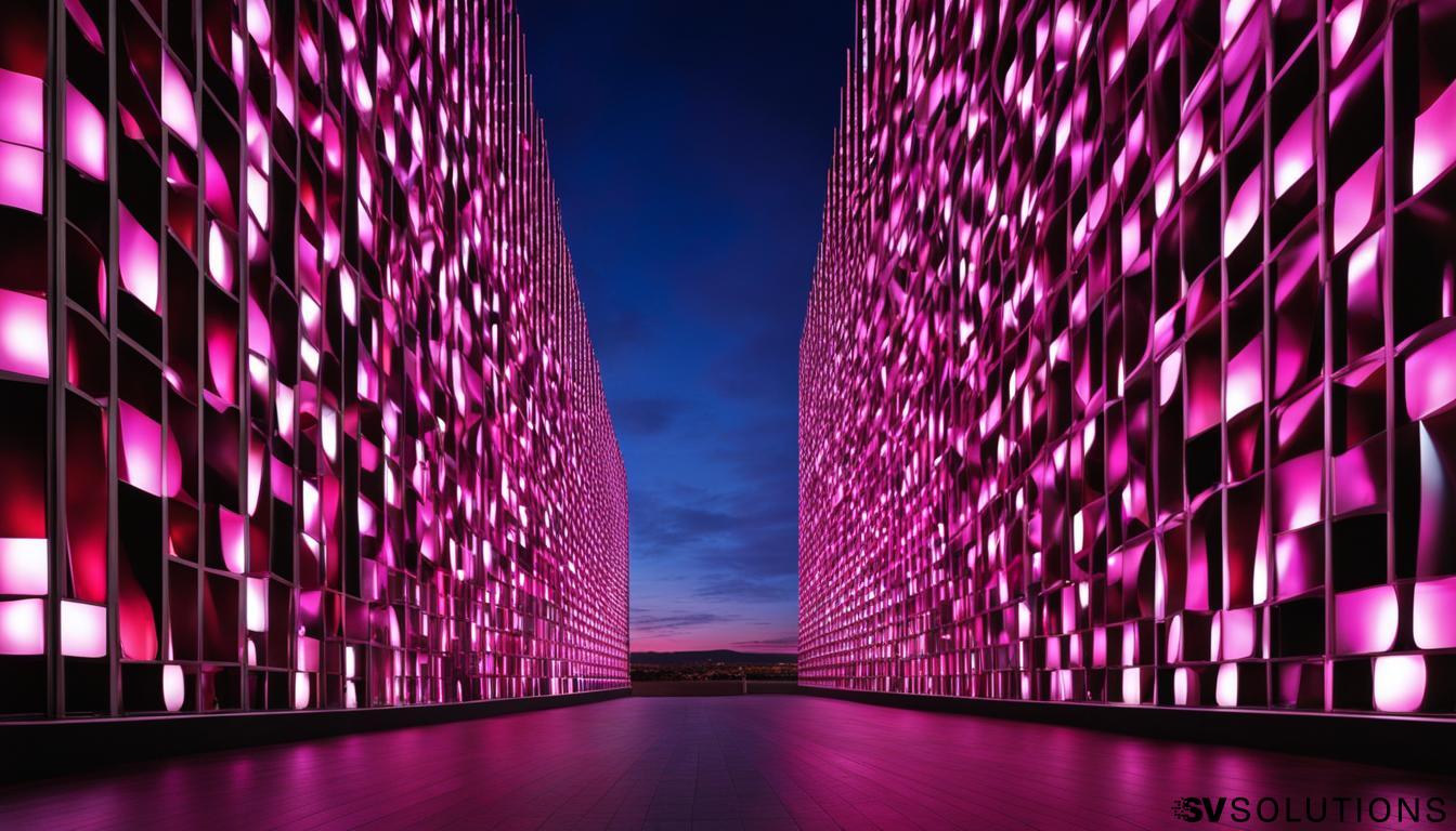 Large LED Wall System in Cabot