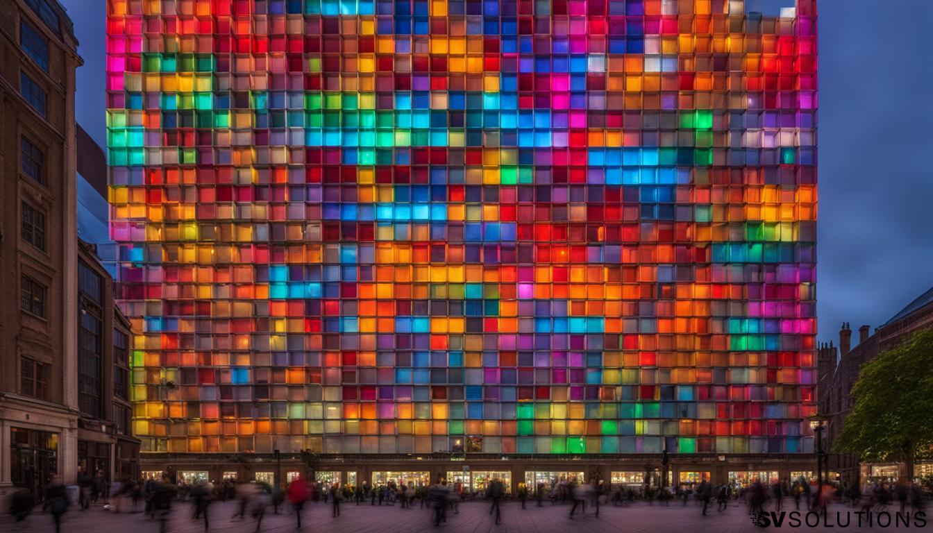 Large LED Wall System in Cambridge