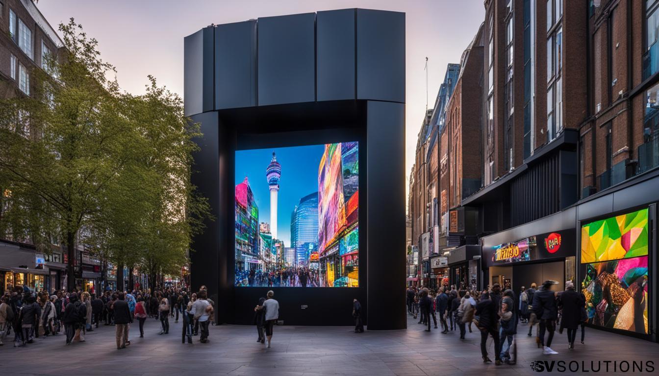 Large LED Wall System in Camden by Sound & Video Solutions