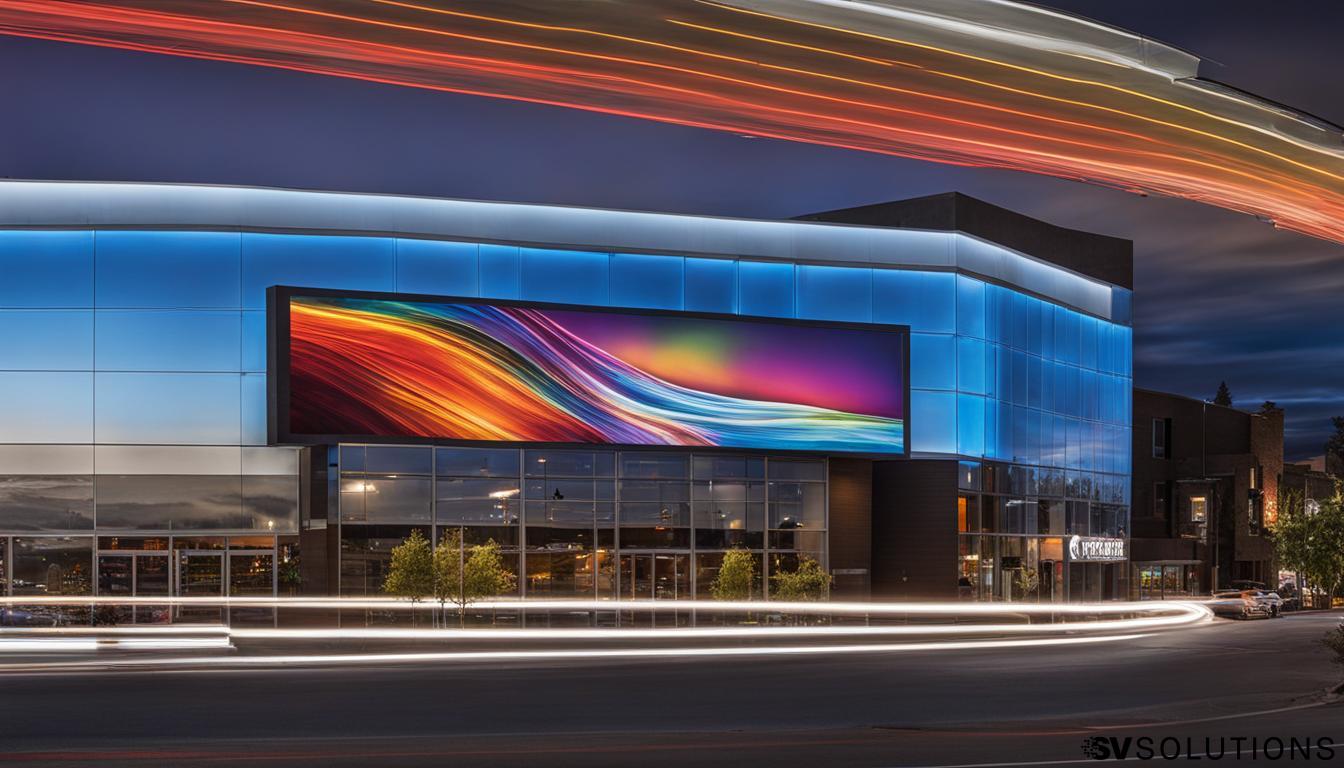 Large LED Wall System in Castle Rock