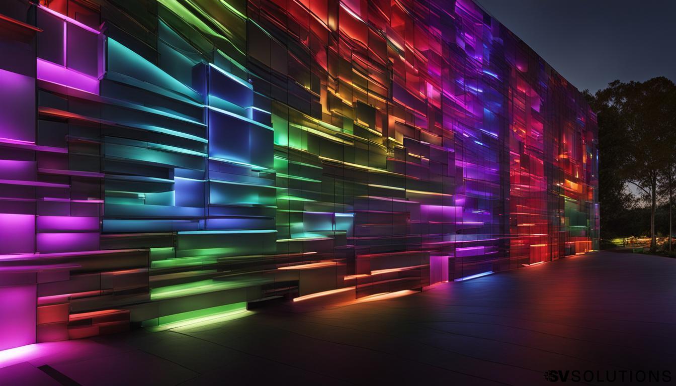 Large LED Wall System in Clifton