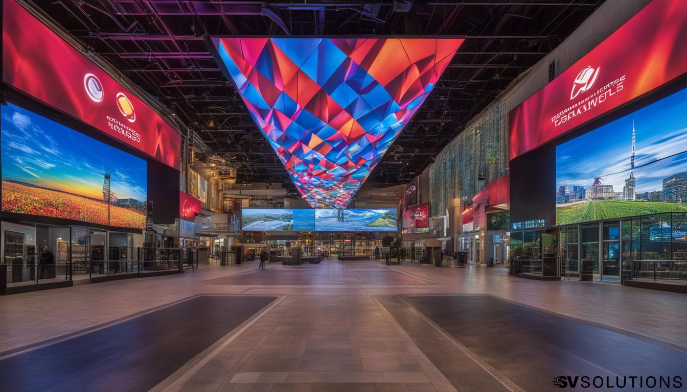 Large LED Wall System in Franklin Township