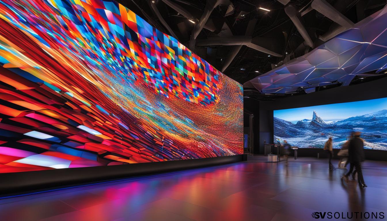 Large LED Wall System in Madison