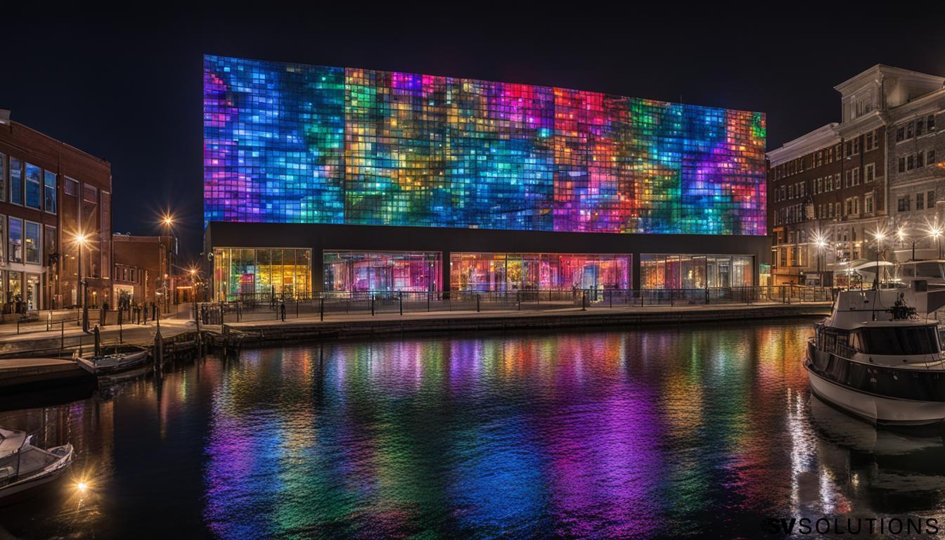 Large LED Wall System in New Bedford