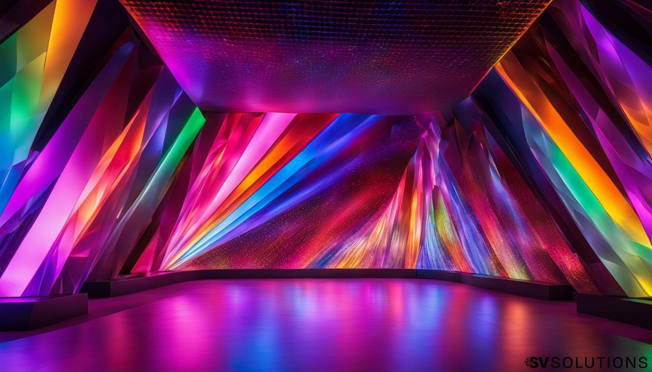 Large LED Wall System in Newton