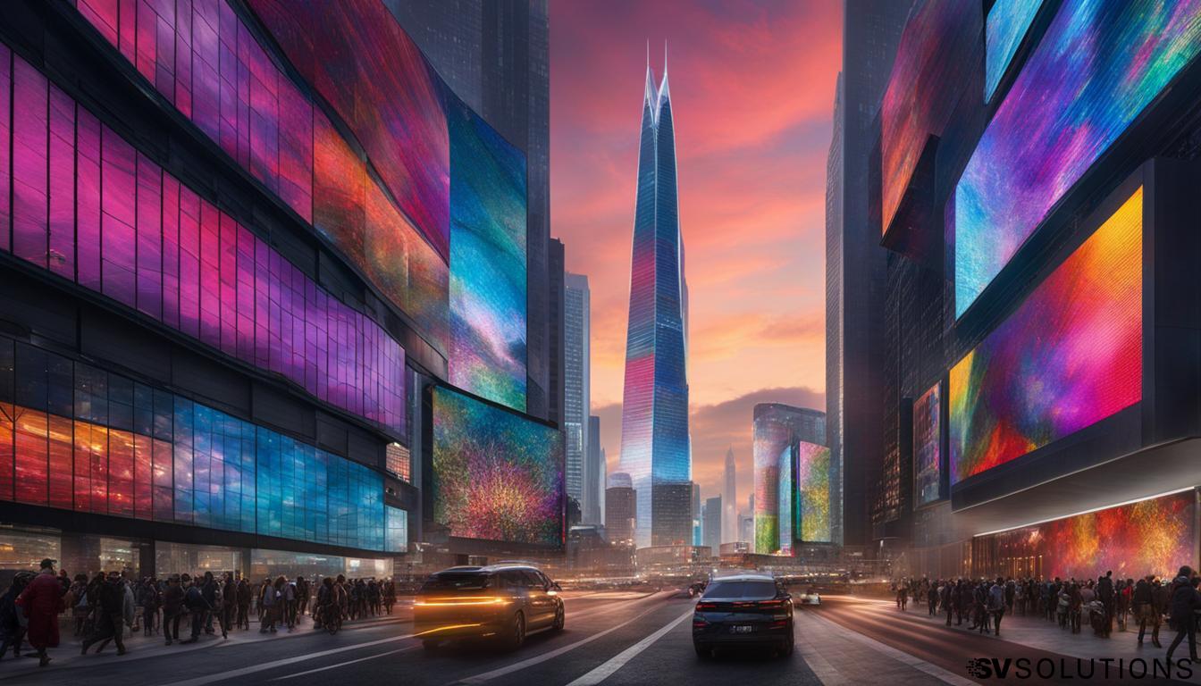 Large LED Wall System in Quincy