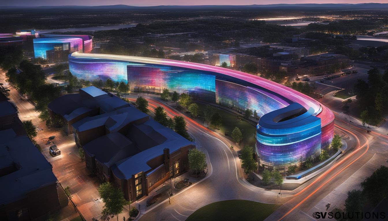 Large LED Wall System in Russellville