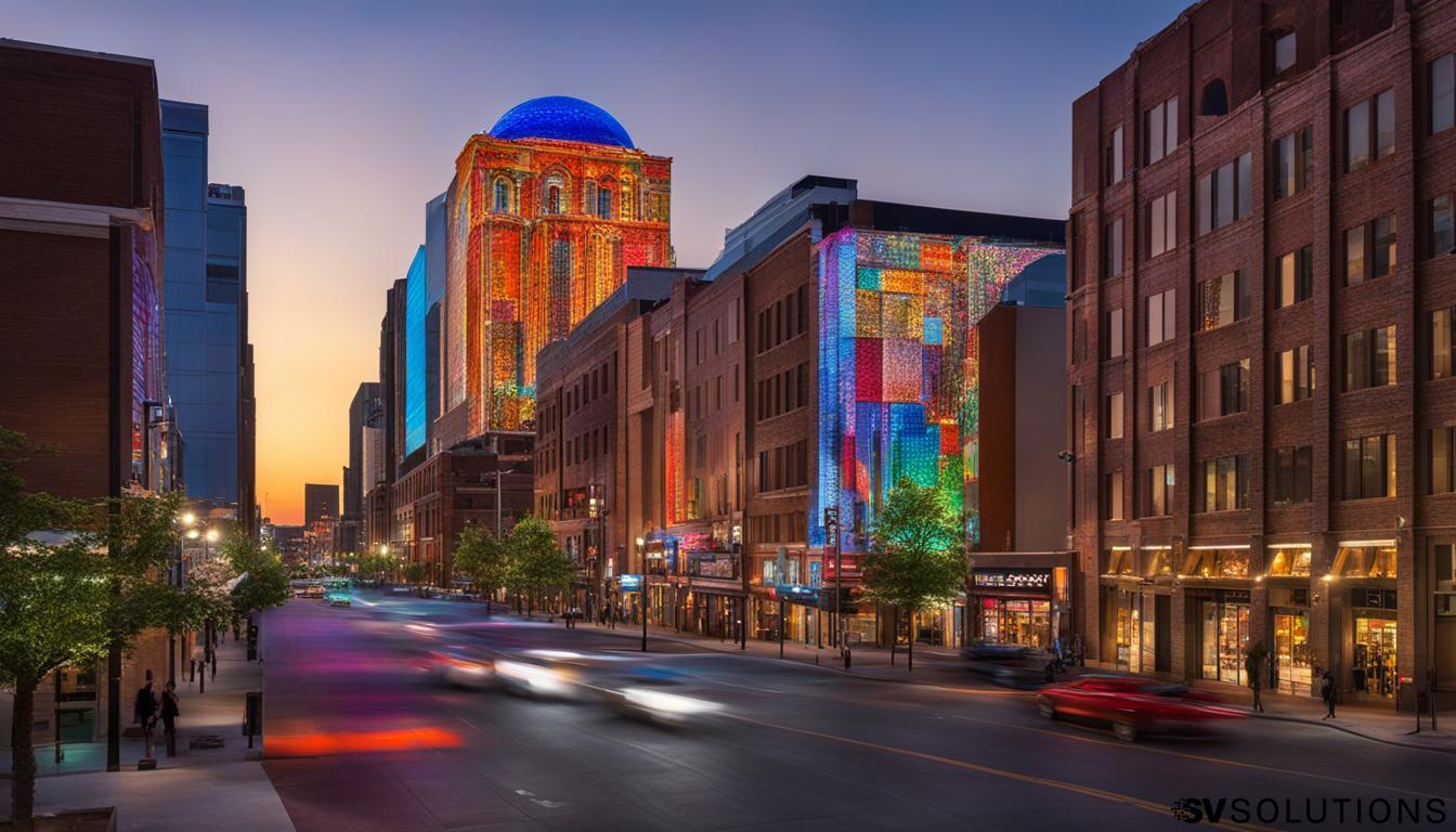 Large LED Wall System in Texarkana