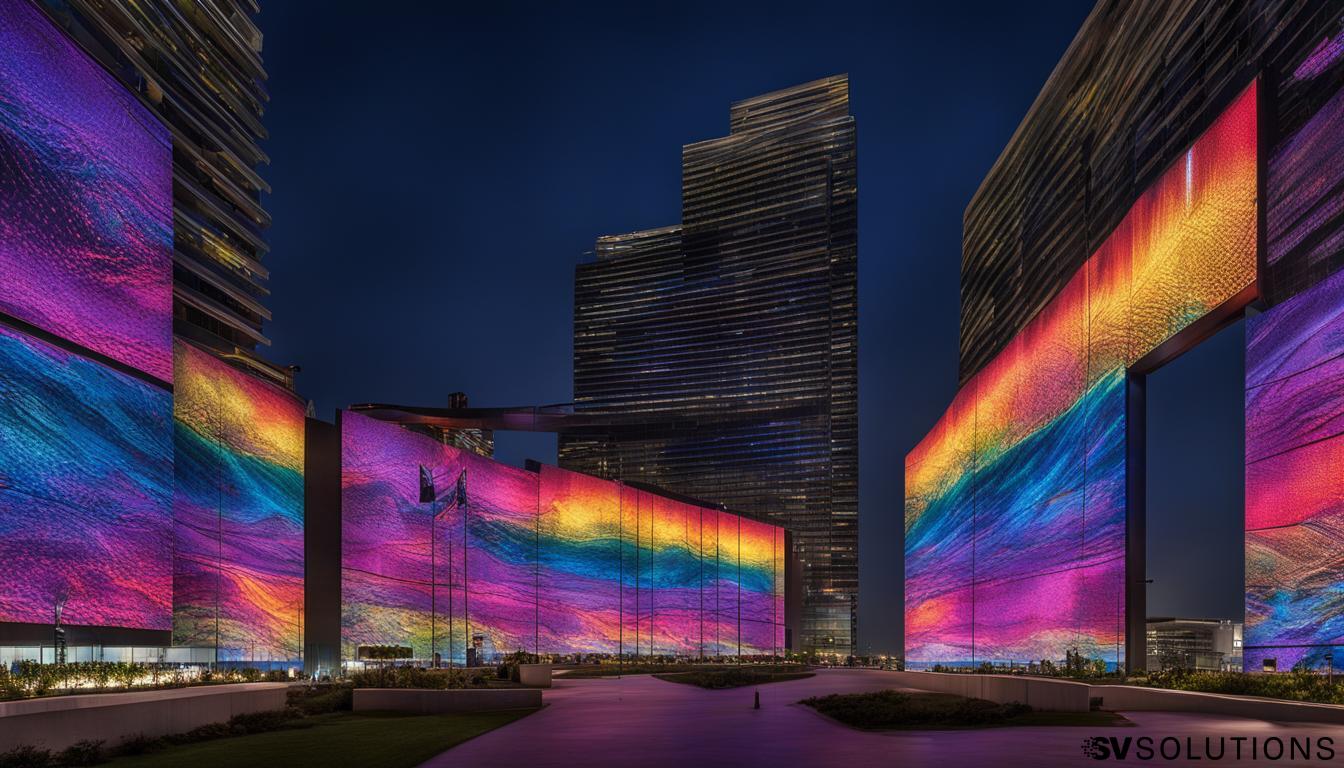 Large LED Wall System in West Memphis