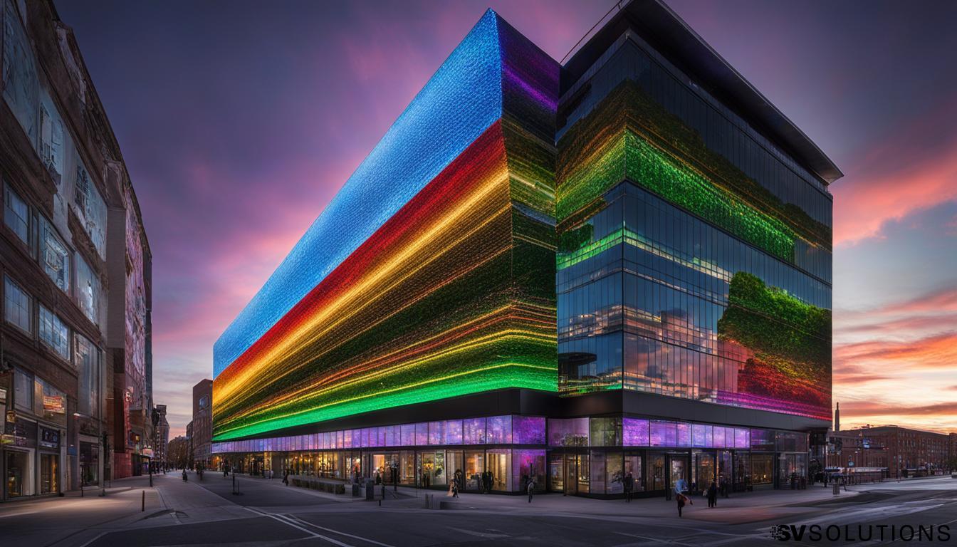 Large LED Wall System in Worcester