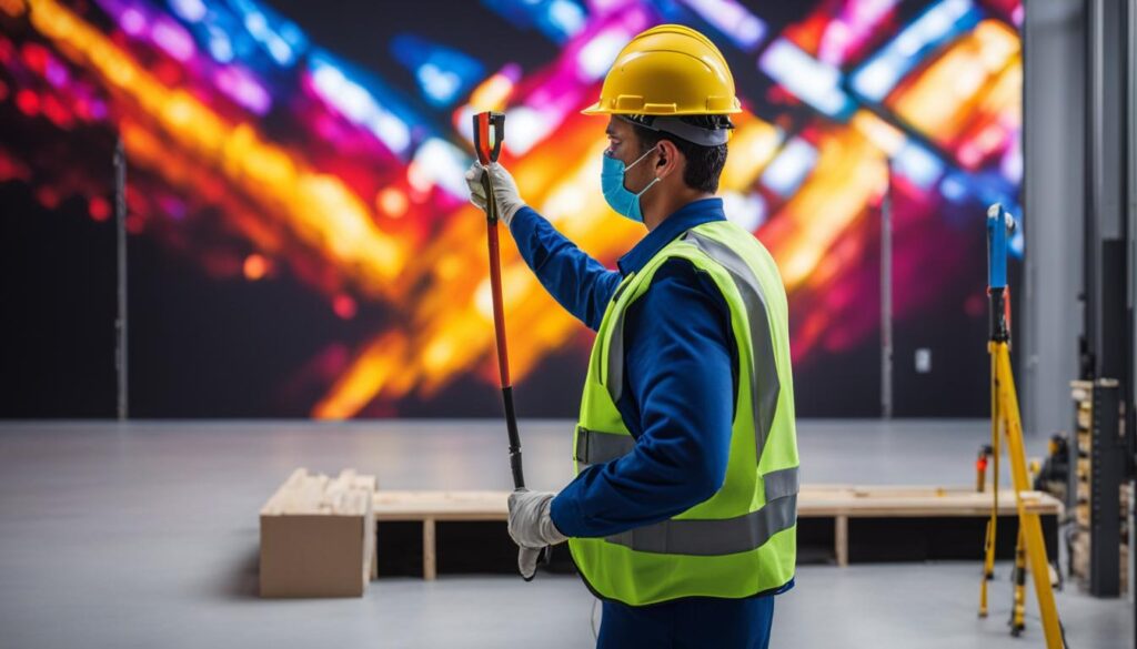 Lynn LED panel wall contractor