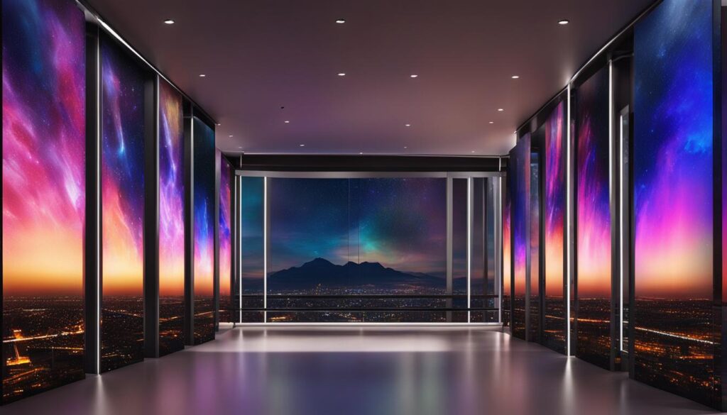 Modern LED Panel Wall
