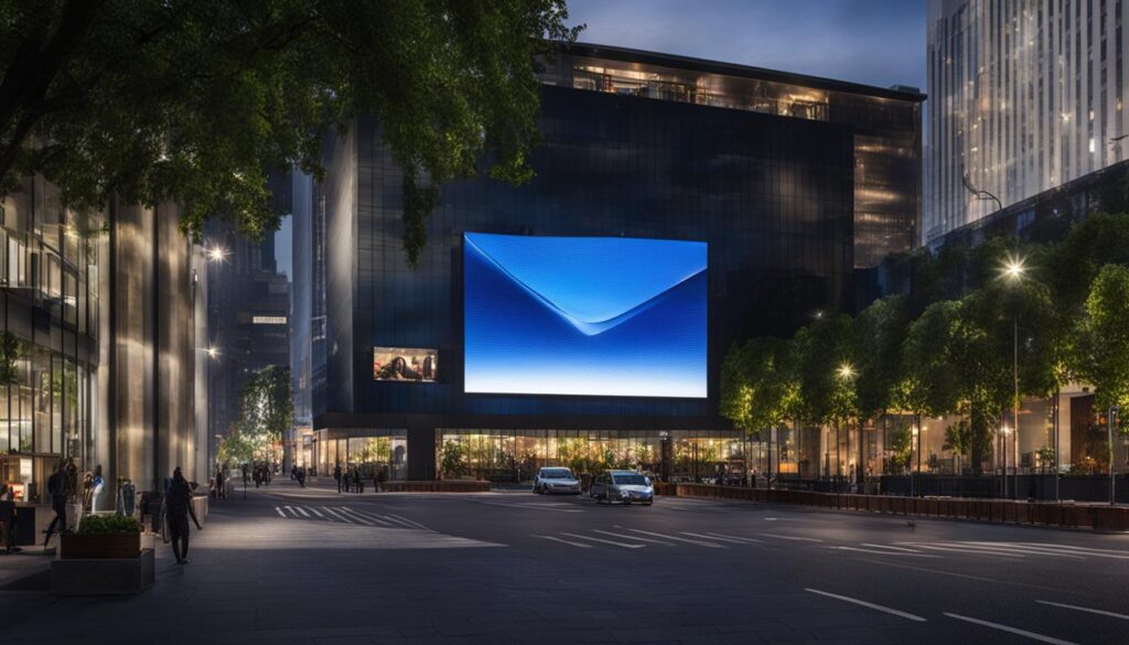 Outdoor LED Screen Installation Outdoor LED Screen Installation