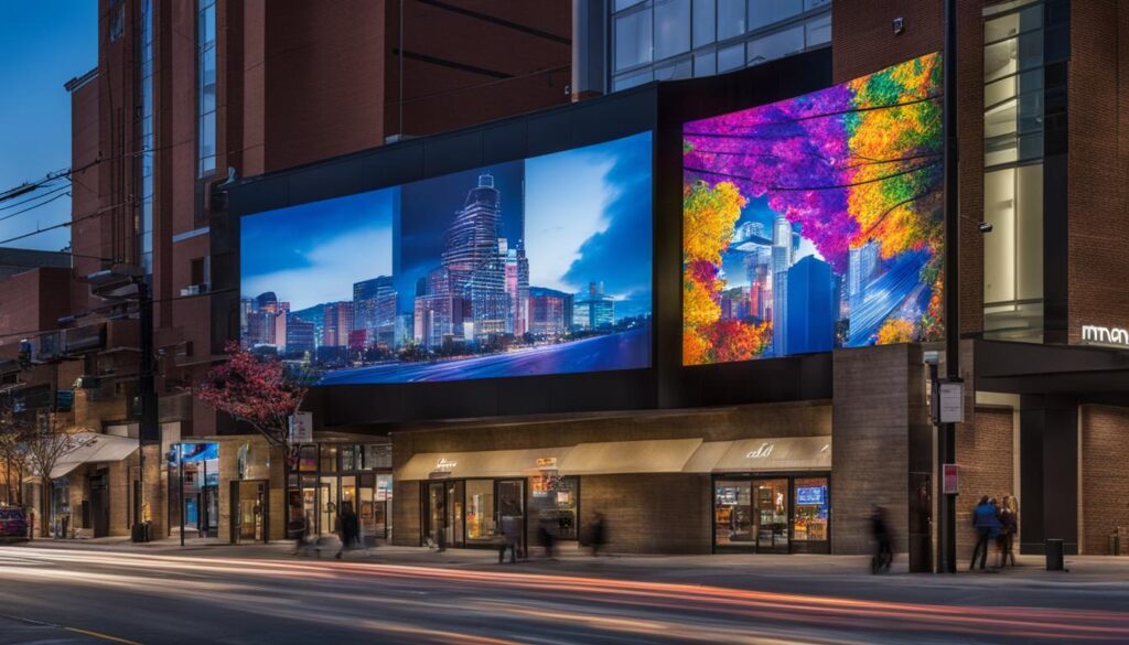 Outdoor LED Screen Installation Malden