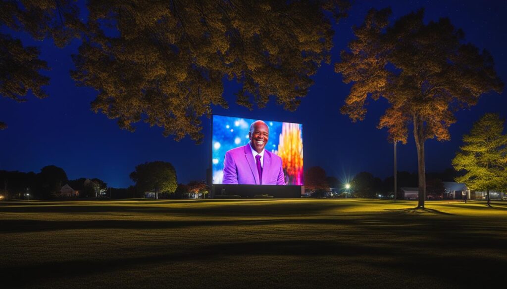 Outdoor LED Screens for Religious Services Outdoor LED Screens for Religious Services