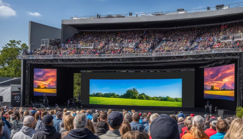 Outdoor LED Screens in Lynn